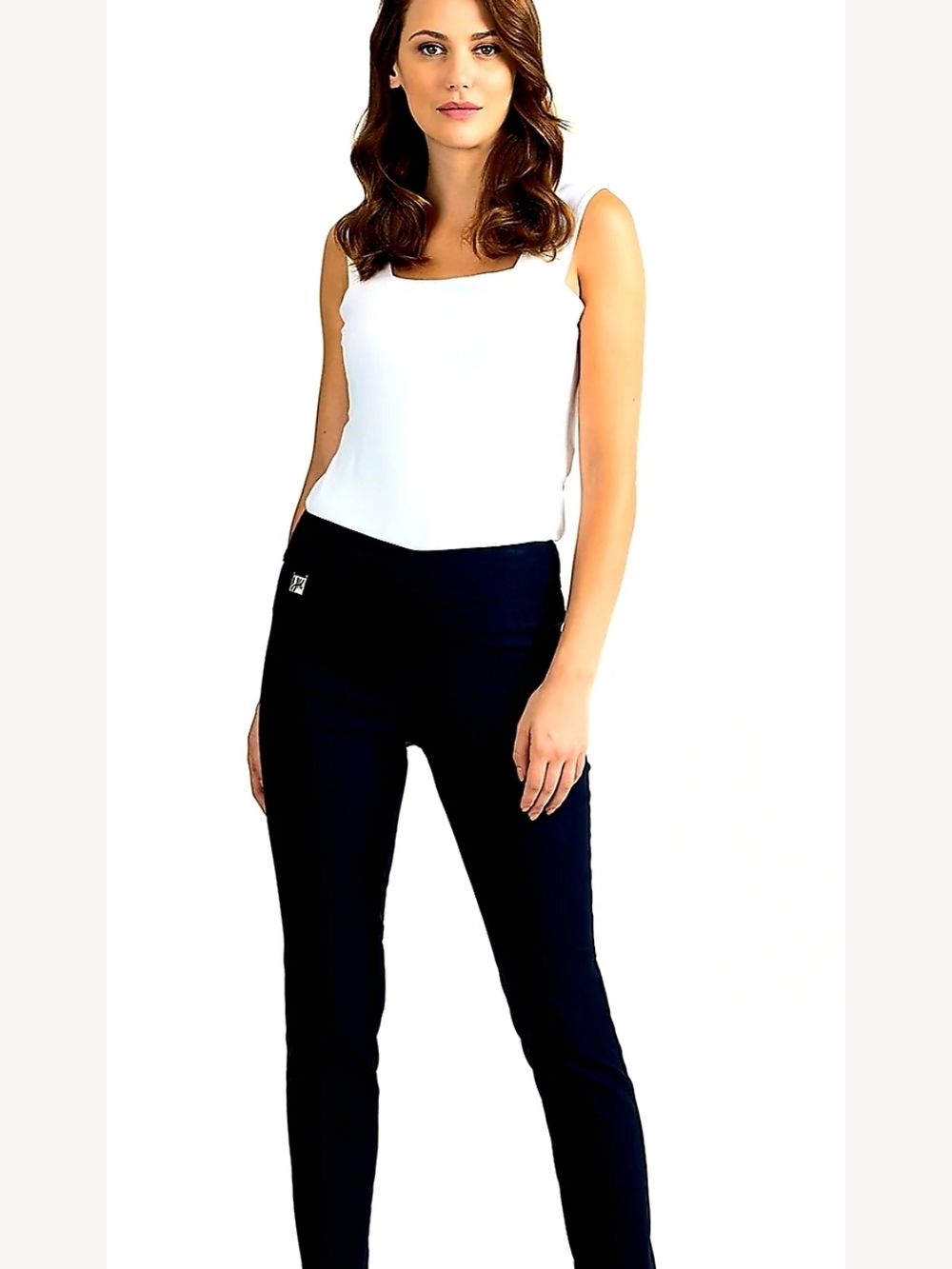 Joseph Ribkoff Black Slim Leg Pants